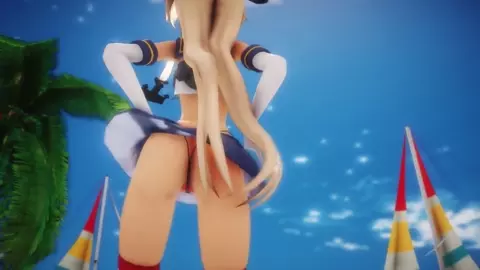 Shimakaze & Amatsukaze - Hot n' Cold [MMD R18] JhonLui