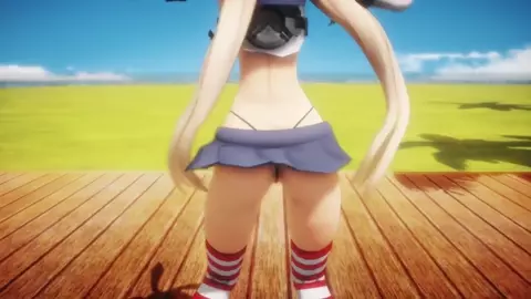 Shimakaze & Amatsukaze - Hot n' Cold [MMD R18] JhonLui