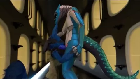 Lucario x Synth (DreamerTooth)