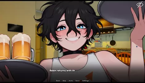 My Femboy Roommate | Sex with slutty waiter