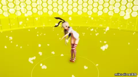 Shimakaze - Deep Blue Town [MMD R18] Mikuline39