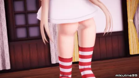 Shimakaze - Mischievous Function [MMD R18] Mikuline39