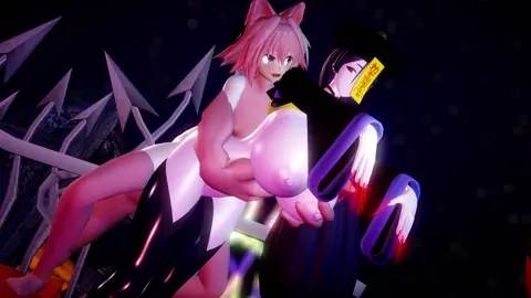 MONSTER COCK Astolfo's Halloween After Party - Minamoto no Raikō Jiangshi (Yain)