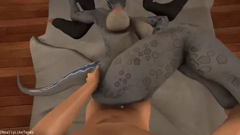 Indoraptor and Blue teaming up on their owner!!!