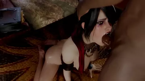 Morrgan summons/seduces a wanderer for her own use. (black)[Pewposterous]