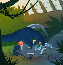 Ciello fucks Blue (Jurassic World)