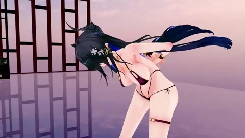 MMD Nerissa Ravencroft  [Haniwa's Miniature Garden]