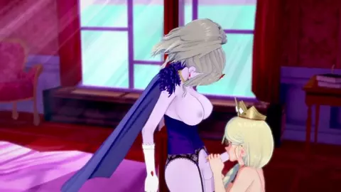 Frysabel and Krystalinda futa Dragon Quest 11
