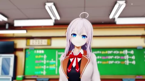 Alya's strip challenge