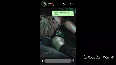 tifa is with the girls right ?