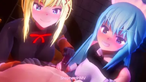 Aqua X Darkness | KRUSHED | PHONK edit | (HMV/PMV) EDIT