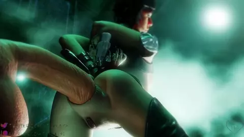 Catwoman vs Monster Dick