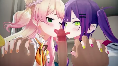 Momosuzu Nene & Tokoyami Towa_Hololive [Robin00]