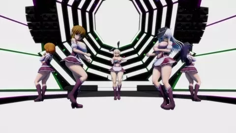 Adult Shimakaze & The 6th Destroyer Corps - Carry Me Off [MMD R18]