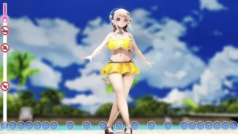 [Fap Hero] (MMD)  VIVID/ VIVID Imagination- Super Sonico