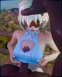 Summitseeker Evie clothed titty fuck