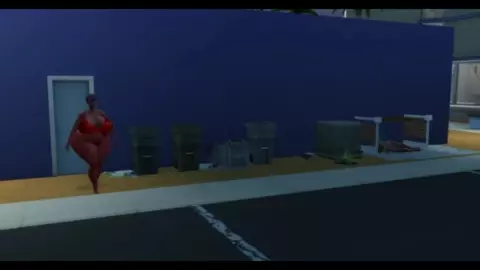 Bum Fucks Big Ass Black Wife in Alley