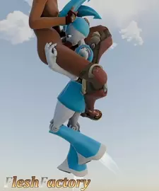 Jenny Wakeman's Mid Flight Blowjob [FleshFactory]