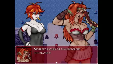 Crimson Veil Vampire Route Biting Gloria