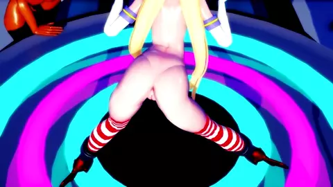 Shimakaze - Helltaker [MMD R18] Hamselvish