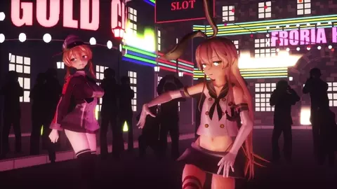 Shimakaze & Prinz - Chocolate Cream [MMD R18] Imajin
