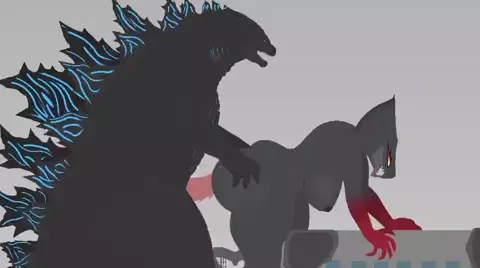 Godzilla fucks one thick female Muto! (Chayason8)