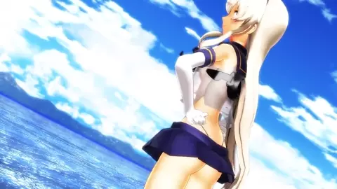 Shimakaze - Mytime [MMD R18] Dare Demonai