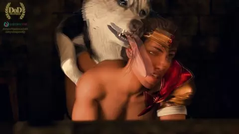 Preview(WIP) - Wonder Woman in the Kennel