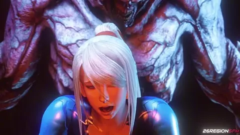 Samus Aran Rough Anal PMV