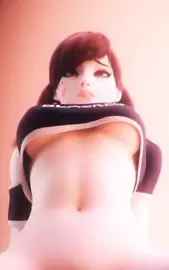 Me your slutty and BLACKED girlfriend D.va on the way to your bullys house