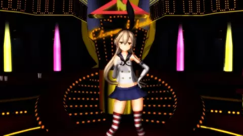 Shimakaze - Strip Pong Dance [MMD R18] Mochi