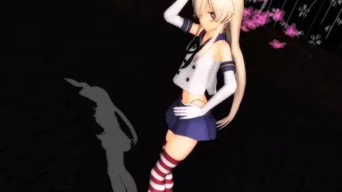 Shimakaze - Girls [MMD R18] Mochi