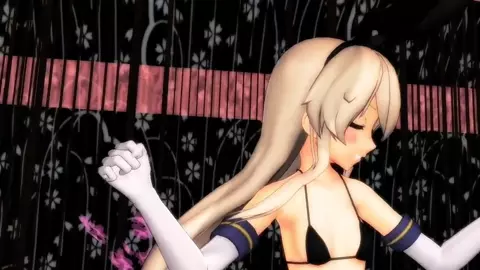 Shimakaze - Girls [MMD R18] Mochi