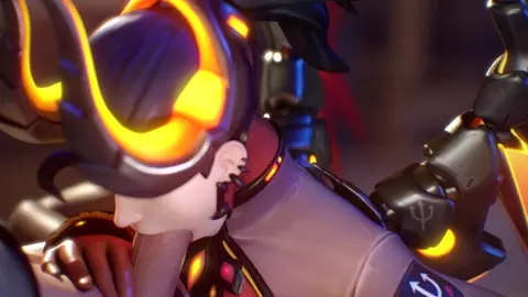 Mercy blowjob