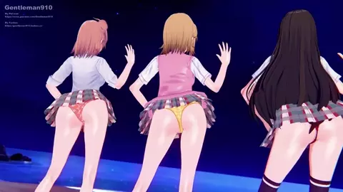 [KKS/MMD] [Queencard] Yui Higahama, Iroha Yuishiki, Yukinoshita Yukino [My Teen Roman