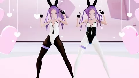 LO Crab crotch ghost dance with LO-chan