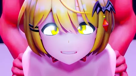 HMV Shall we do it in Mel's room❤ (Naked & Bigger Breasts) [ブラン]