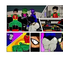 Raven Helps Robin With His Urges (SFX)