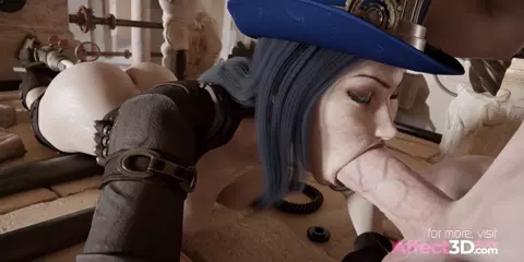 A desperate agent - Steampunk Animation Porn