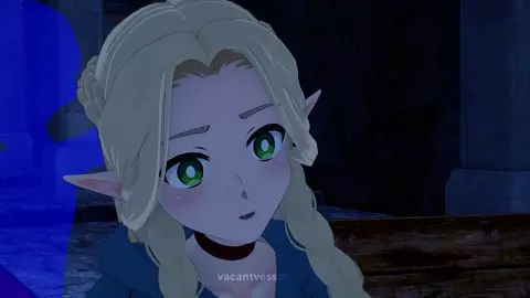 Marcille Donato being possessed after being separated from the main party