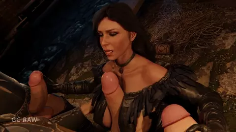 Yennefer Magical Threesome Sex
