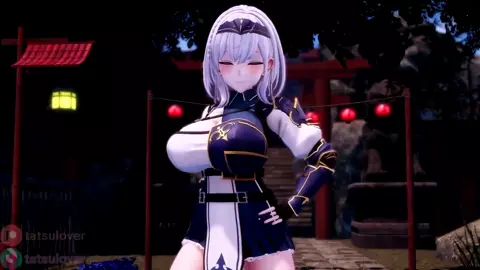 【R-18 MMD】 BASSHUNTER - Vifta med händerna - Shirogane Noel