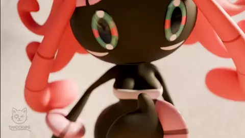 Pink pokemon used like a toy