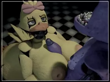 Withered Chica wants Withered Bonnie's dick! (Rckke)