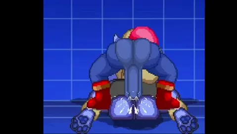 MUGEN - Futa Undyne Smashes Steele
