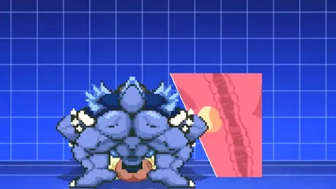 MUGEN - Dark Bowser Destroys Lopunny's Butthole