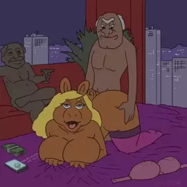 Miss Piggy getting backshots!