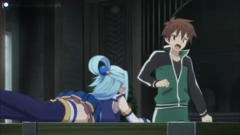 Famous Aqua gif but in video