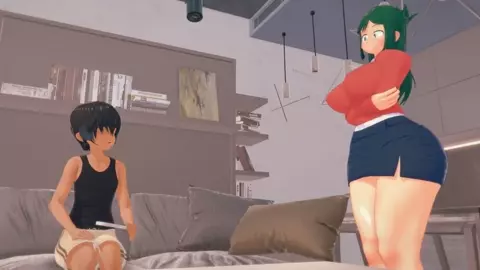 Inko Fucks Dekus Friend while hes gone