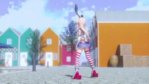 Shimakaze - Donut Hole (ver. 2) [MMD R18] Cocoamilk